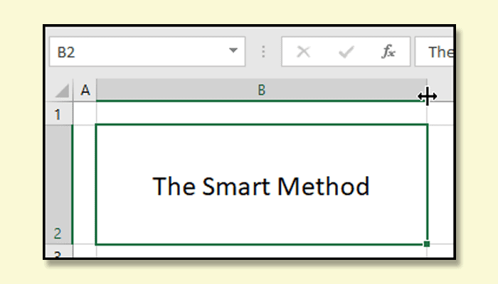 Changing cell padding in Excel