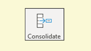 How to consolidate data