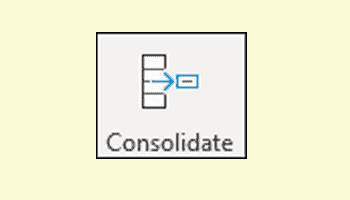 How to consolidate data