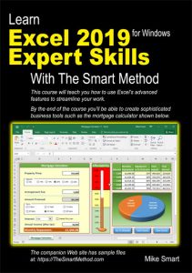 Learn Excel 2019 Expert Skills with The Smart Method (third edition) front cover