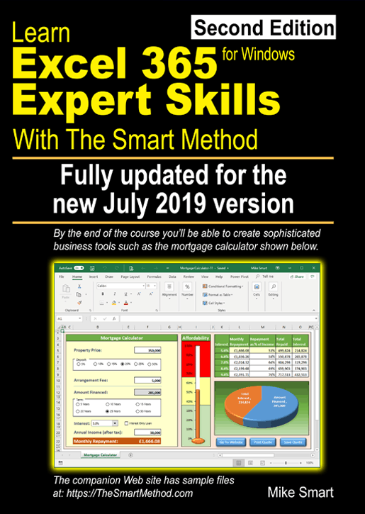 Excel 365 Expert Skills Front Cover