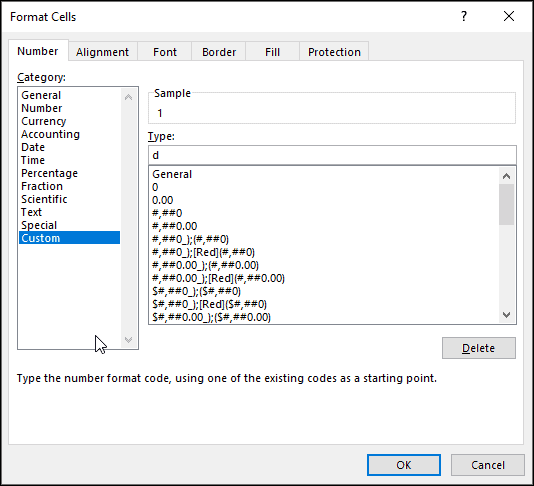 Excel sequence function arguments dialog III