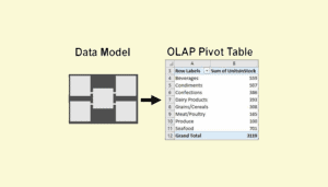 Understand OLAP Pivot Tables