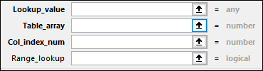 VLOOKUP exact match function arguments dialog