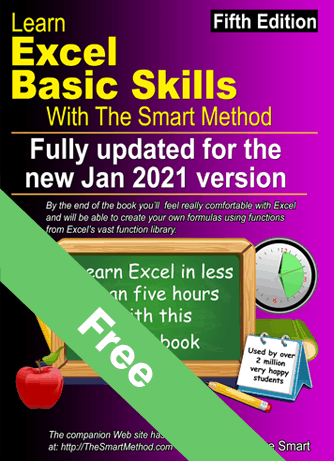 learn-excel-basic-skills-with-the-smart-method-book -cover