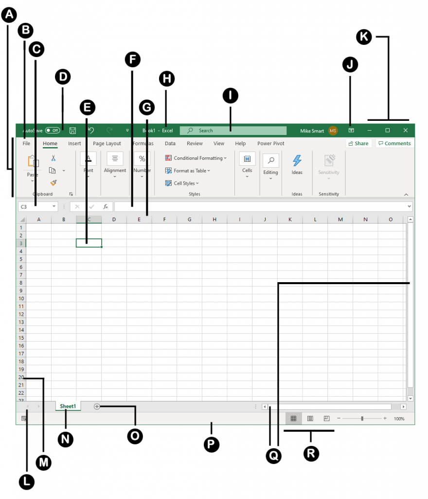 worksheet-excel2-write-the-components-of-ms-excel-2007-window